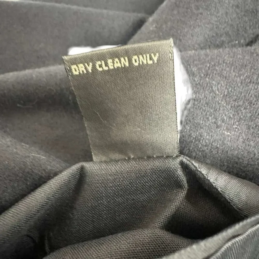 Banana Republic Gold Button USA Made Wool Black Preppy Blazer Suit Jacket 40 L